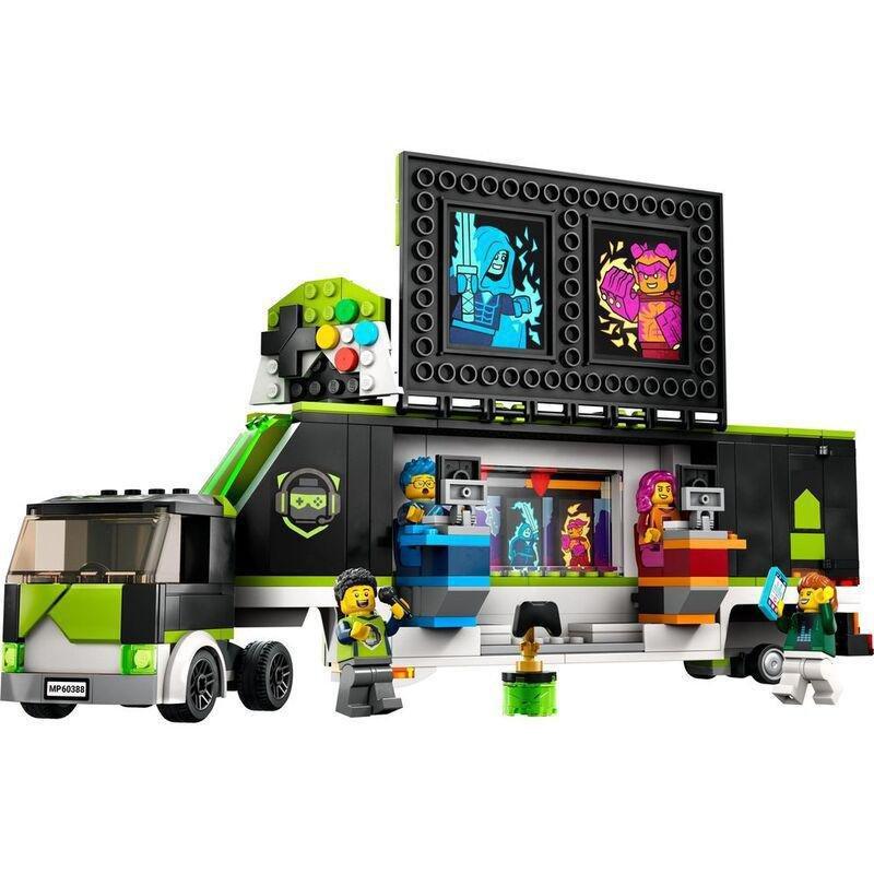 LEGO City Gaming Tournament Truck Building Toy Set 60388 (313 Pieces), , large image number 10