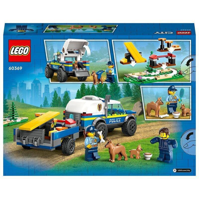 LEGO City Mobile Police Dog Training Building Toy Set 60369 (197 Pieces), , large image number 4