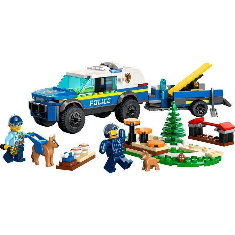 LEGO City Mobile Police Dog Training Building Toy Set 60369 (197 Pieces), , large image number 10