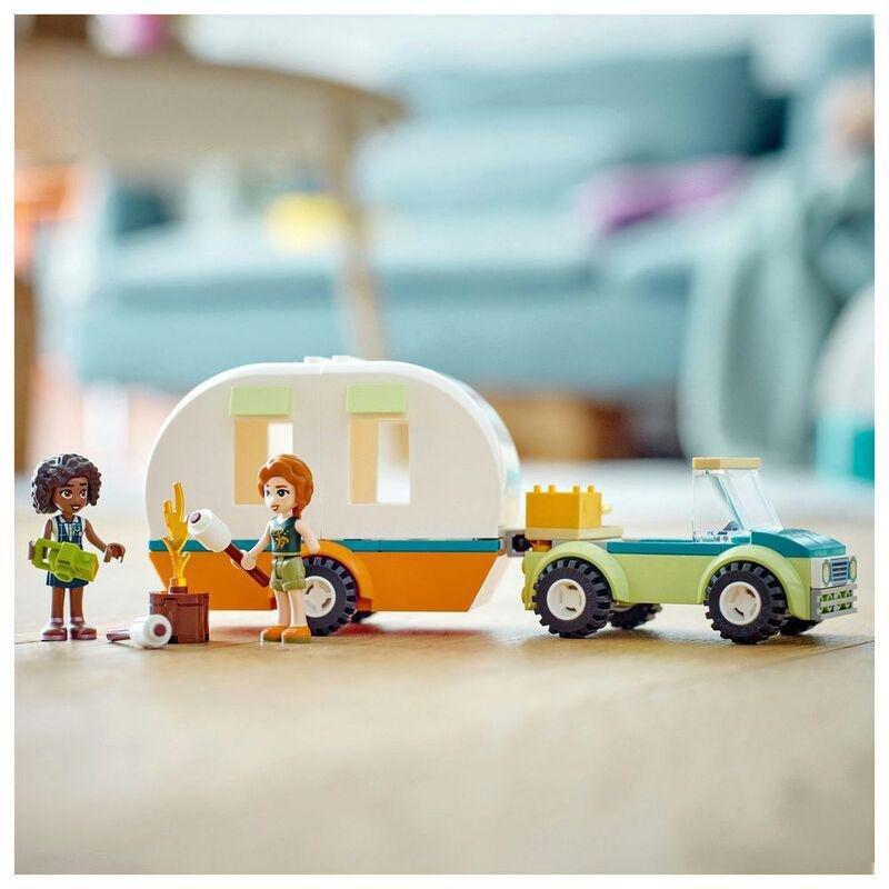 LEGO Friends Holiday Camping Trip Building Toy Set 41726 (87 Pieces), , large image number 2