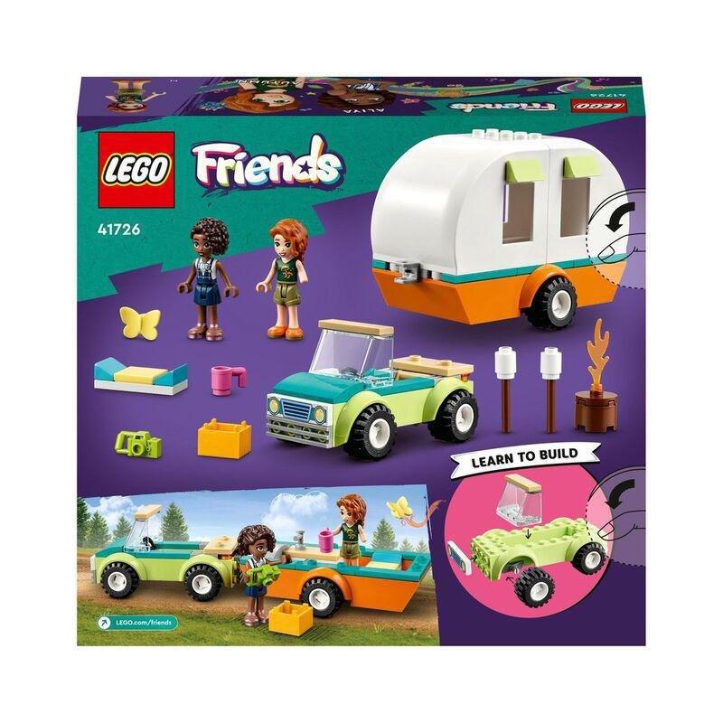 LEGO - LEGO Friends Holiday Camping Trip Building Toy Set 41726 (87 Pieces)