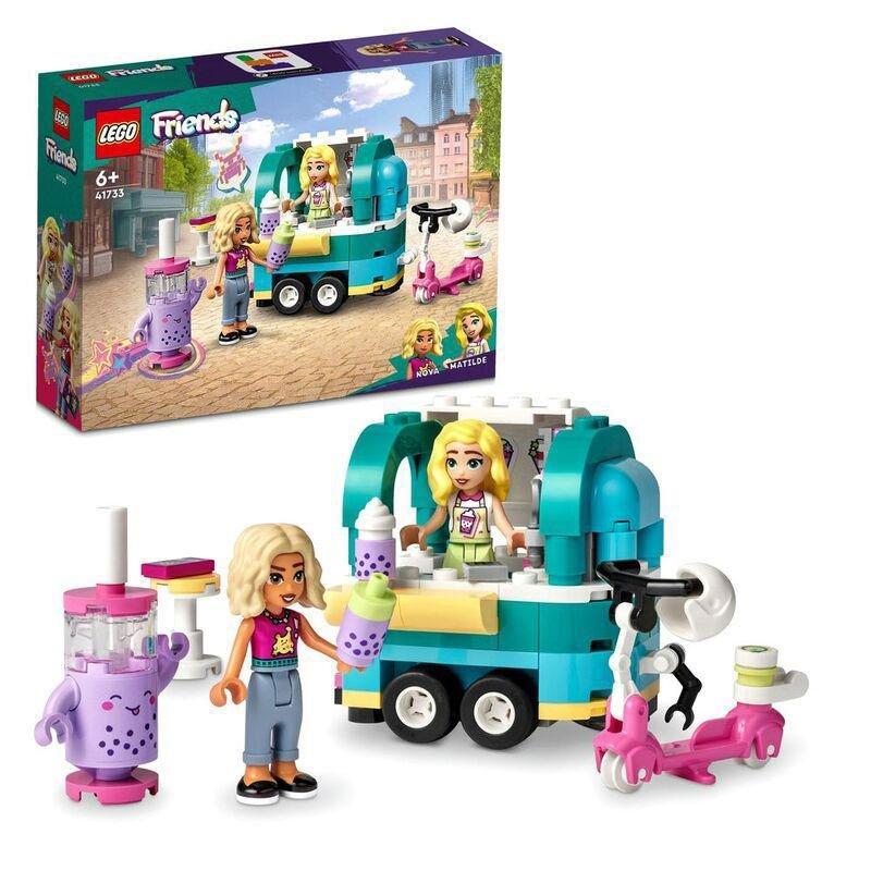 LEGO Friends Mobile Bubble Tea Shop Building Toy Set 41733 (109 Pieces), , large image number 0