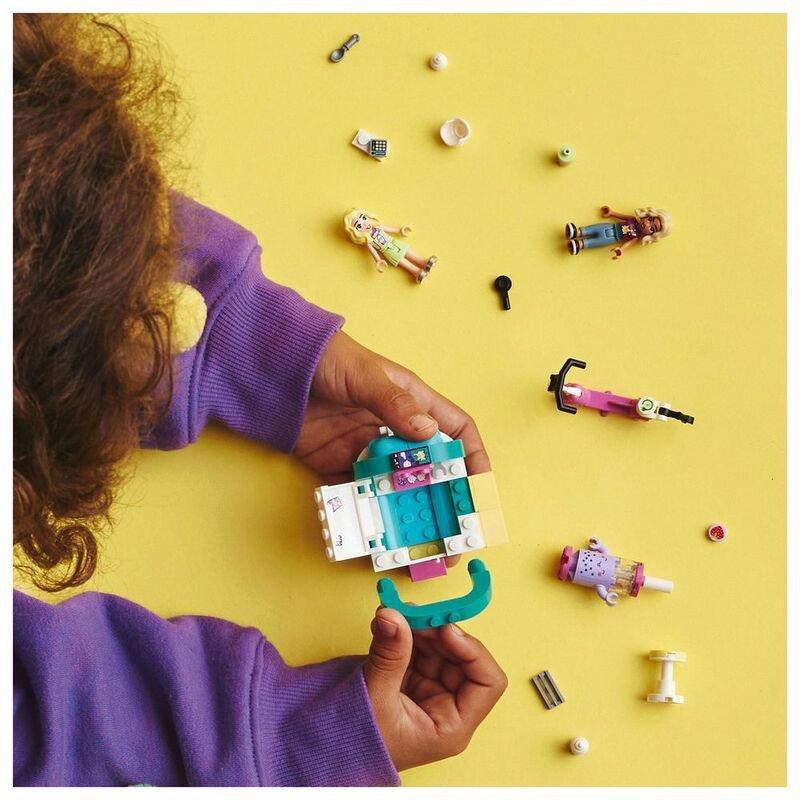 LEGO Friends Mobile Bubble Tea Shop Building Toy Set 41733 (109 Pieces), , large image number 2