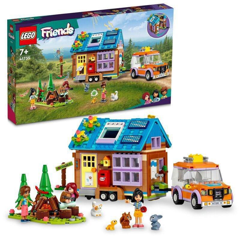 LEGO Friends Mobile Tiny House Building Toy Set 41735 (741 Pieces), , large image number 0
