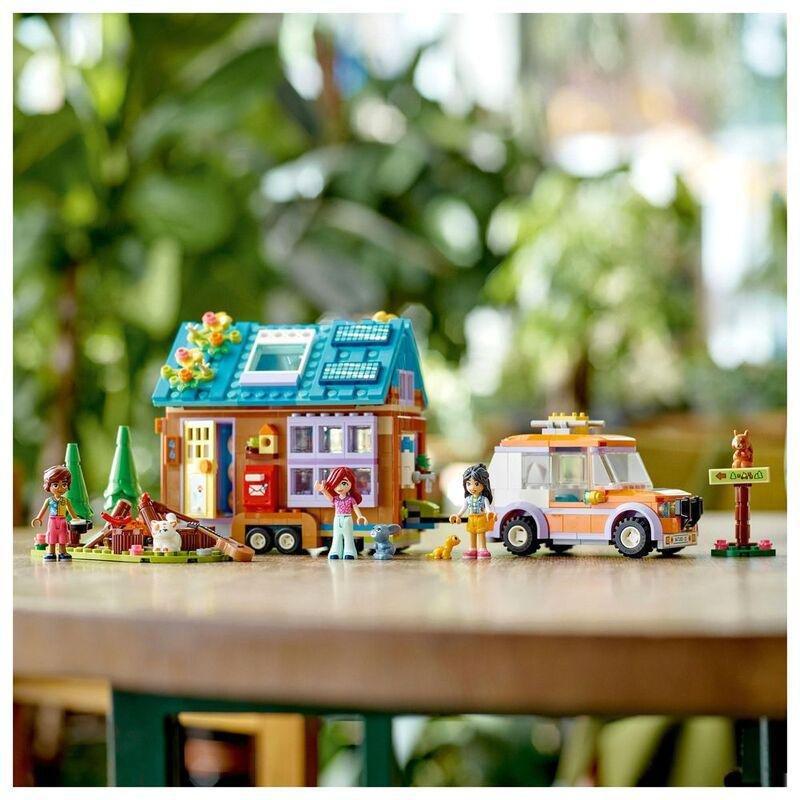 LEGO Friends Mobile Tiny House Building Toy Set 41735 (741 Pieces), , large image number 1