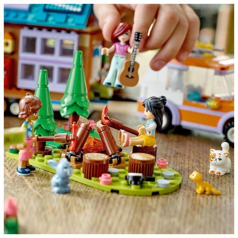 LEGO Friends Mobile Tiny House Building Toy Set 41735 (741 Pieces), , large image number 3