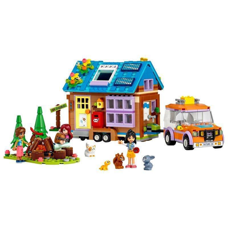 LEGO Friends Mobile Tiny House Building Toy Set 41735 (741 Pieces), , large image number 4