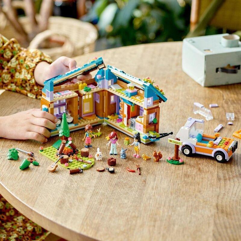 LEGO Friends Mobile Tiny House Building Toy Set 41735 (741 Pieces), , large image number 8