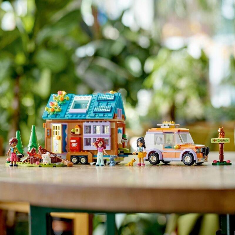 LEGO Friends Mobile Tiny House Building Toy Set 41735 (741 Pieces), , large image number 9