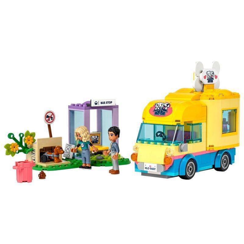 LEGO - LEGO Friends Dog Rescue Van Building Toy Set 41741 (300 Pieces)