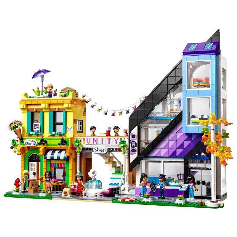 LEGO Friends Downtown Flower and Design Stores Building Toy Set 41732 (1971 Pieces), , large image number 3