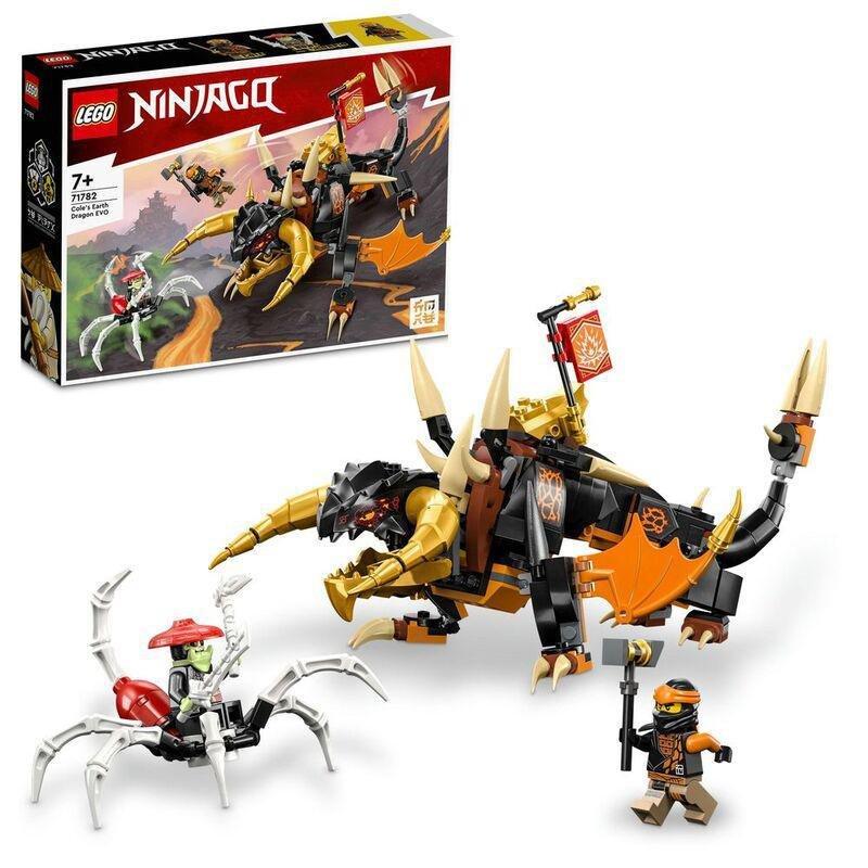 LEGO NINJAGO Cole’s Earth Dragon EVO Building Toy Set 71782 (285 Pieces), , large image number 0