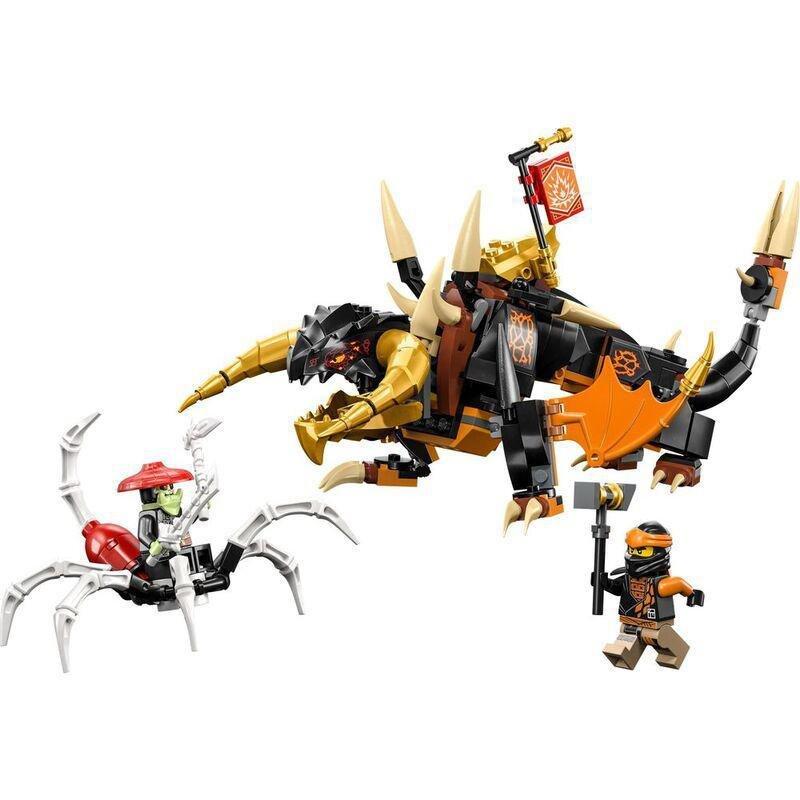 LEGO NINJAGO Cole’s Earth Dragon EVO Building Toy Set 71782 (285 Pieces), , large image number 10