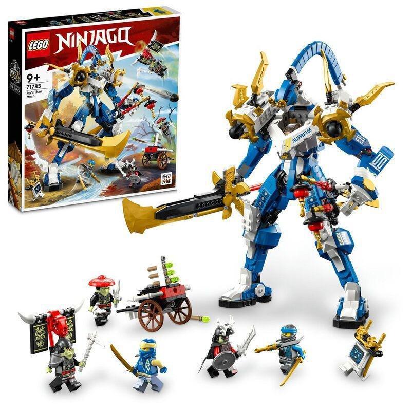 LEGO NINJAGO Jays Titan Mech Building Toy Set 71785 (794 Pieces), , large image number 0