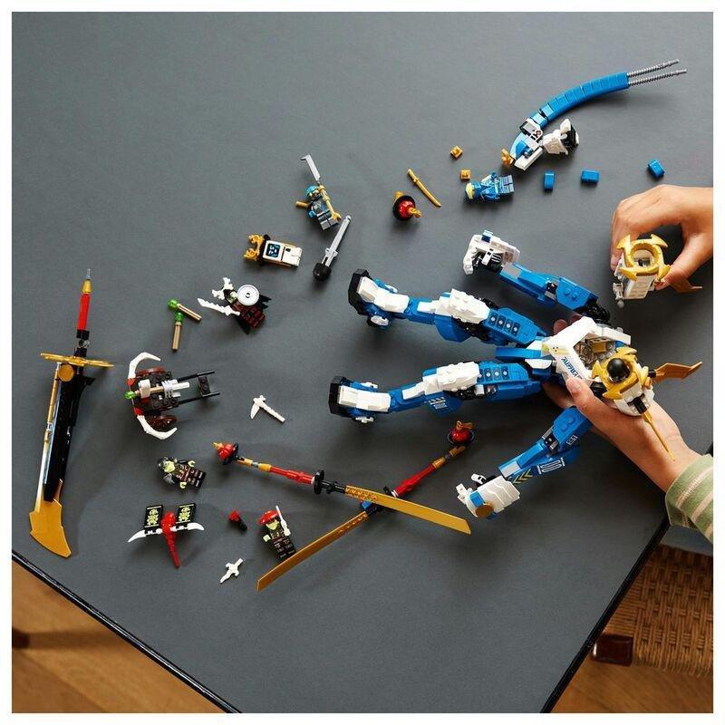LEGO NINJAGO Jays Titan Mech Building Toy Set 71785 (794 Pieces), , large image number 1
