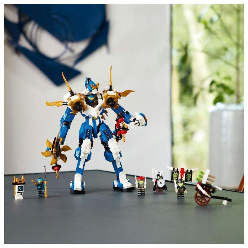 LEGO NINJAGO Jays Titan Mech Building Toy Set 71785 (794 Pieces), , large image number 2