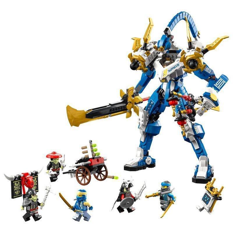 LEGO NINJAGO Jays Titan Mech Building Toy Set 71785 (794 Pieces), , large image number 3
