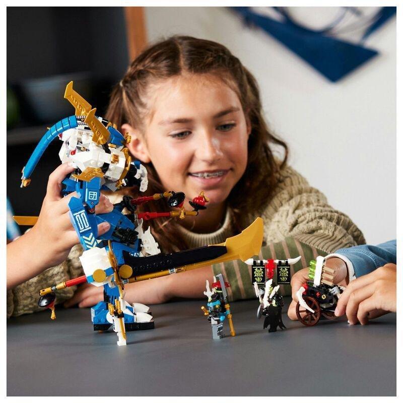 LEGO NINJAGO Jays Titan Mech Building Toy Set 71785 (794 Pieces), , large image number 4