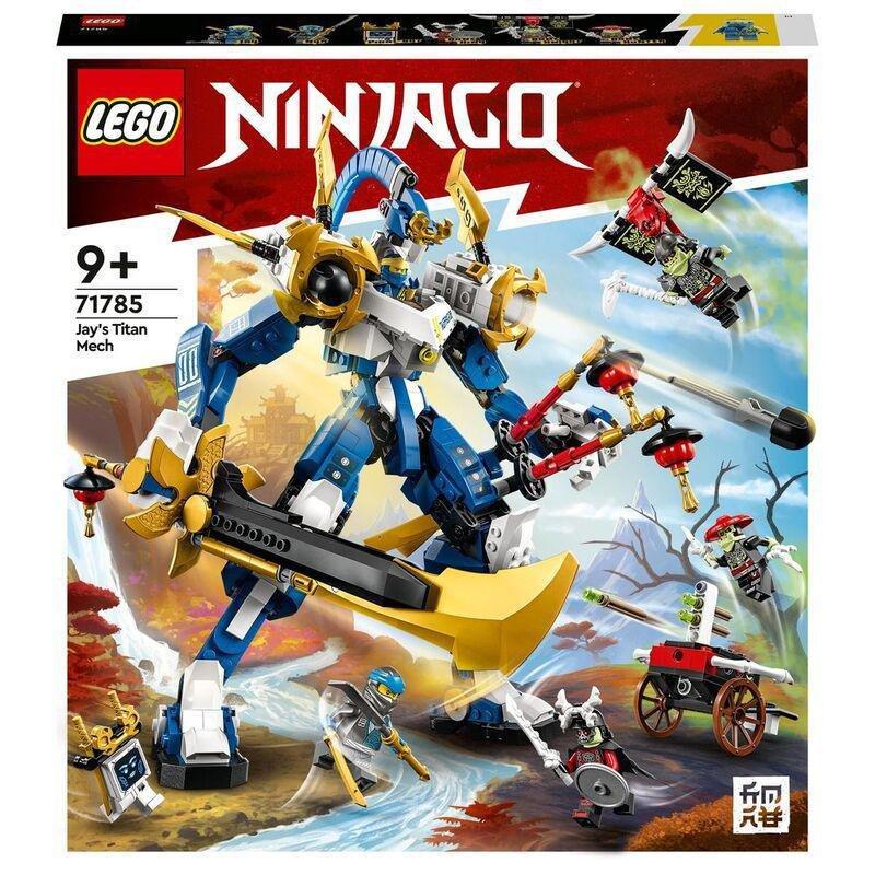 LEGO NINJAGO Jays Titan Mech Building Toy Set 71785 (794 Pieces), , large image number 5
