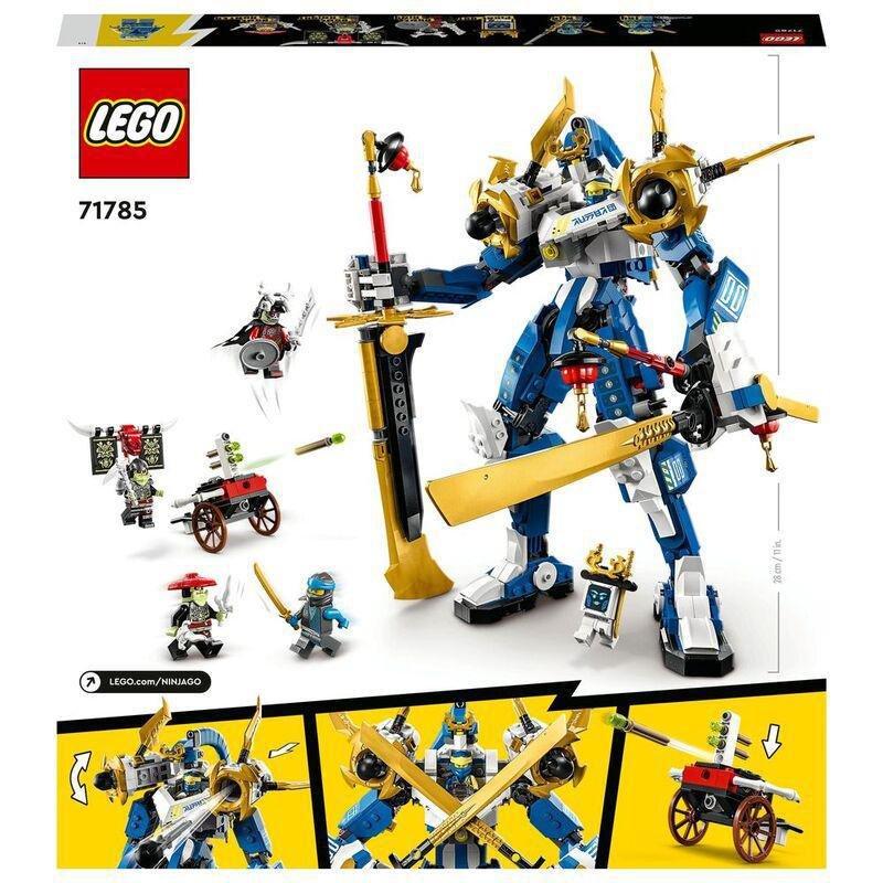 LEGO NINJAGO Jays Titan Mech Building Toy Set 71785 (794 Pieces), , large image number 6