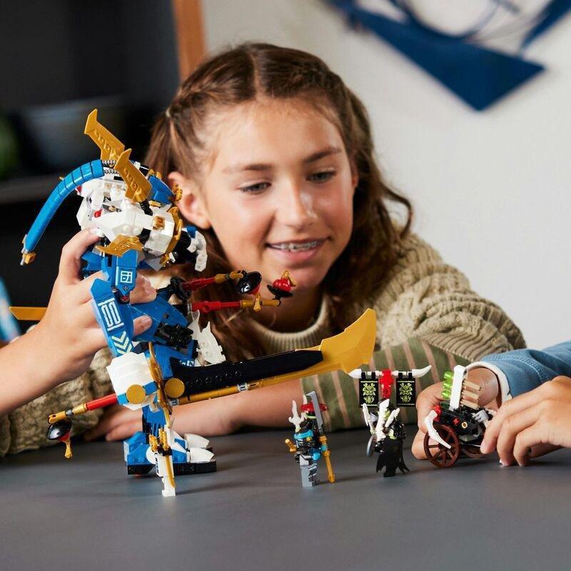 LEGO NINJAGO Jays Titan Mech Building Toy Set 71785 (794 Pieces), , large image number 7