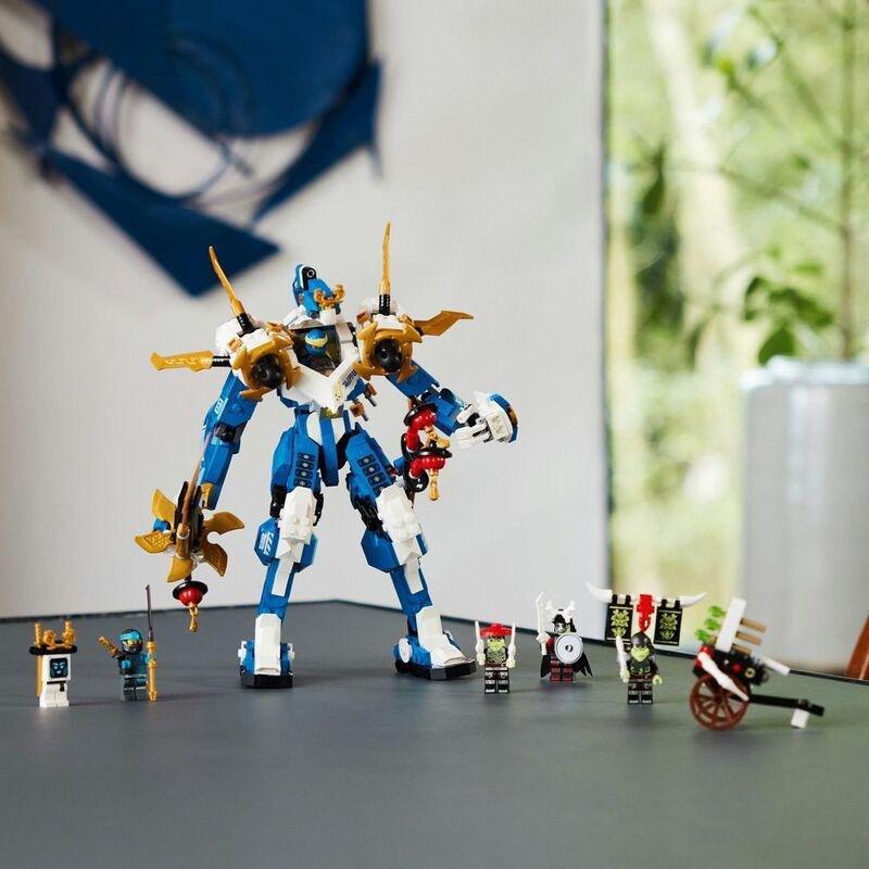 LEGO NINJAGO Jays Titan Mech Building Toy Set 71785 (794 Pieces), , large image number 9