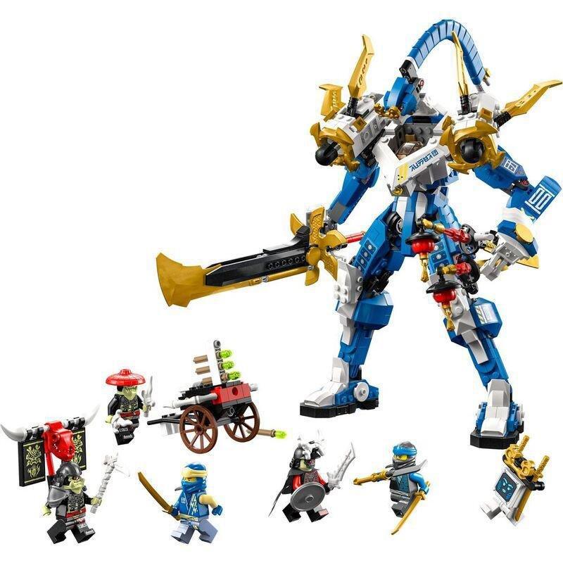 LEGO NINJAGO Jays Titan Mech Building Toy Set 71785 (794 Pieces), , large image number 10