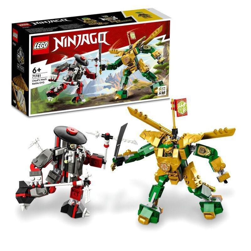 LEGO NINJAGO Lloyd’s Mech Battle EVO Building Toy Set 71781 (223 Pieces), , large image number 0