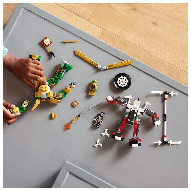 LEGO NINJAGO Lloyd’s Mech Battle EVO Building Toy Set 71781 (223 Pieces), , large image number 2
