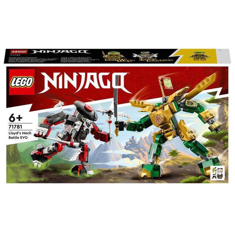 LEGO NINJAGO Lloyd’s Mech Battle EVO Building Toy Set 71781 (223 Pieces), , large image number 5