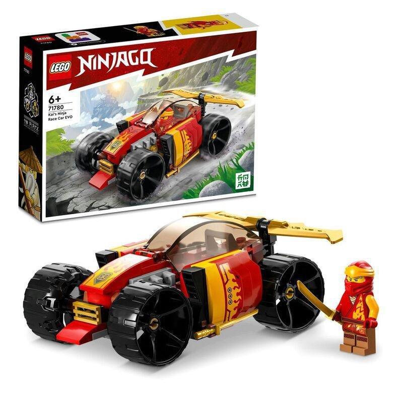 LEGO NINJAGO Kai’s Ninja Race Car EVO Building Toy Set 71780 (94 Pieces), , large image number 0