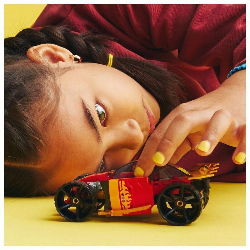 LEGO NINJAGO Kai’s Ninja Race Car EVO Building Toy Set 71780 (94 Pieces), , large image number 1