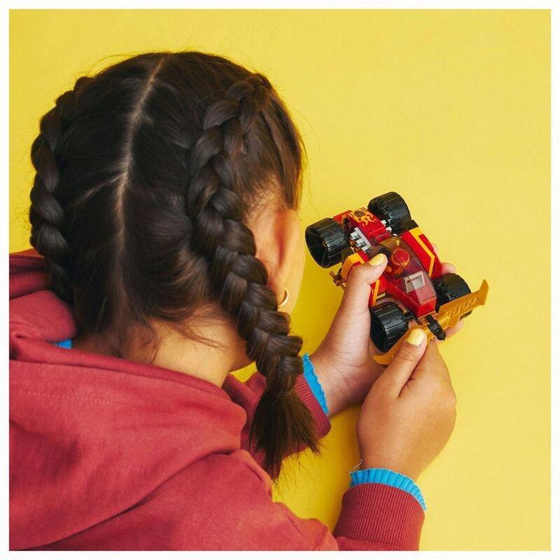 LEGO NINJAGO Kai’s Ninja Race Car EVO Building Toy Set 71780 (94 Pieces), , large image number 2