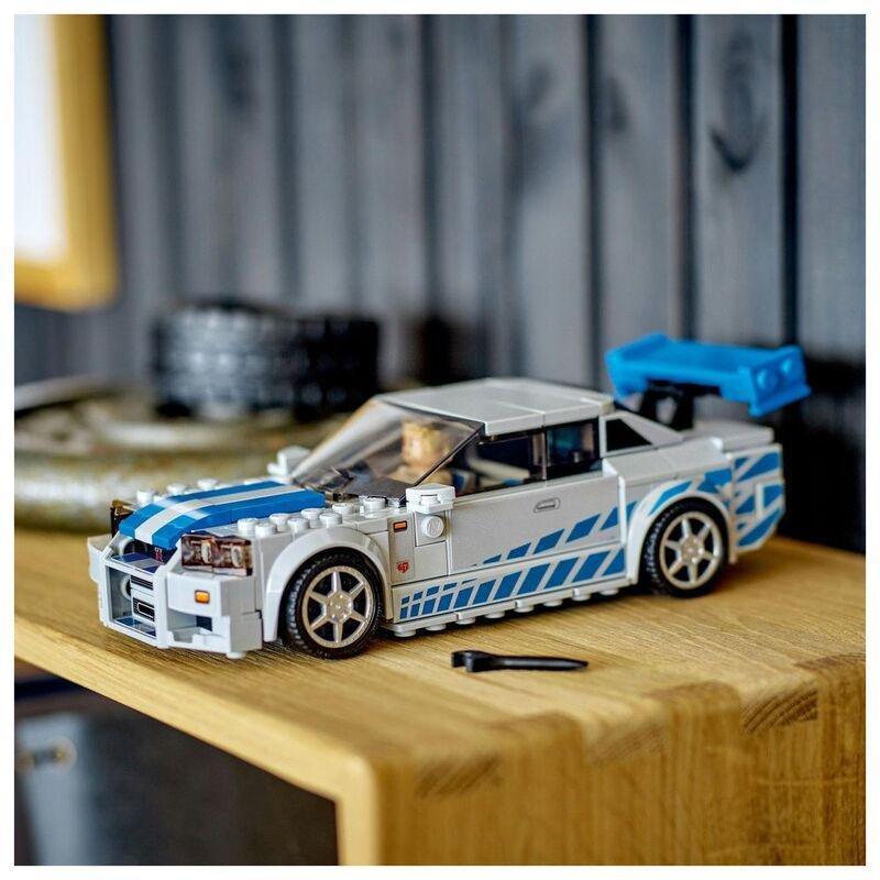 LEGO Speed Champions 2 Fast 2 Furious Nissan Skyline GT-R (R34) 76917 (319 Pieces), , medium