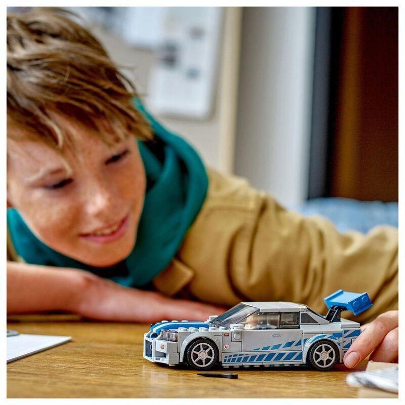 LEGO Speed Champions 2 Fast 2 Furious Nissan Skyline GT-R (R34) 76917 (319 Pieces), , large image number 2