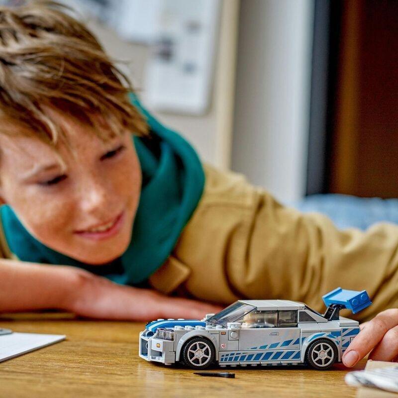 LEGO Speed Champions 2 Fast 2 Furious Nissan Skyline GT-R (R34) 76917 (319 Pieces), , large image number 5