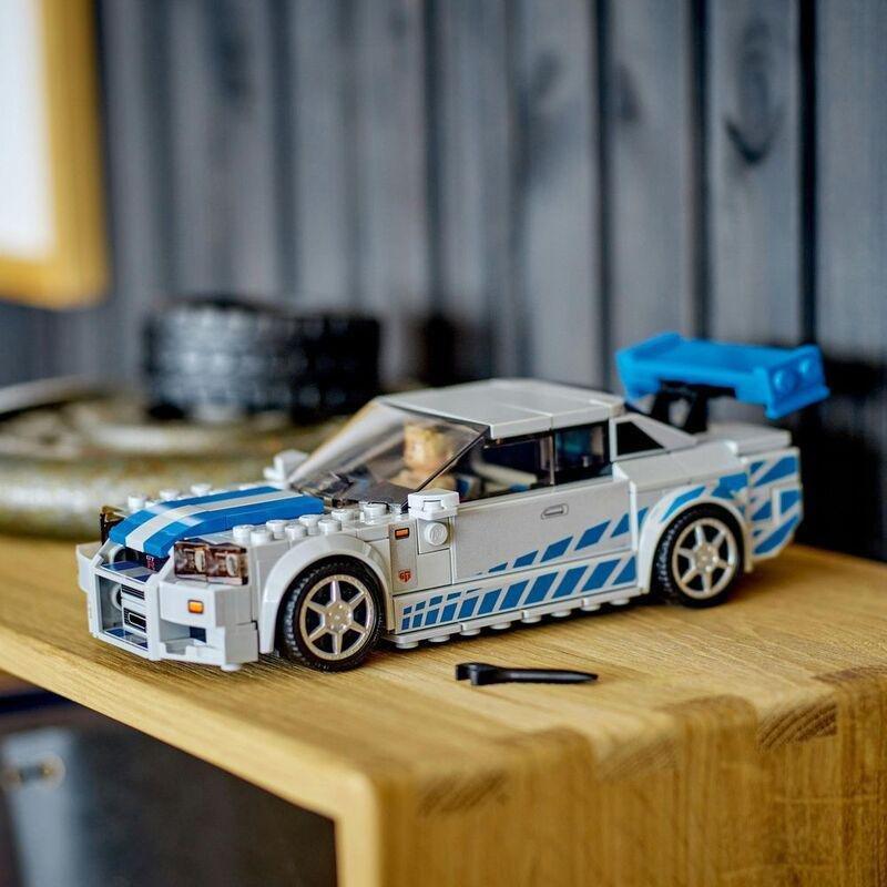 LEGO Speed Champions 2 Fast 2 Furious Nissan Skyline GT-R (R34) 76917 (319 Pieces), , large image number 7