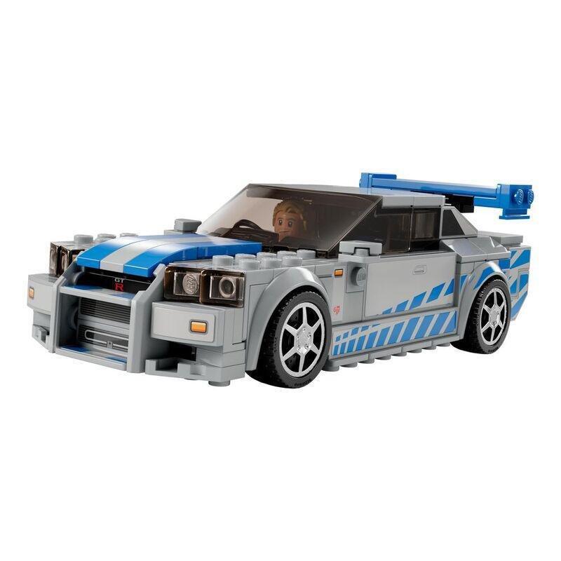 LEGO Speed Champions 2 Fast 2 Furious Nissan Skyline GT-R (R34) 76917 (319 Pieces), , large image number 8