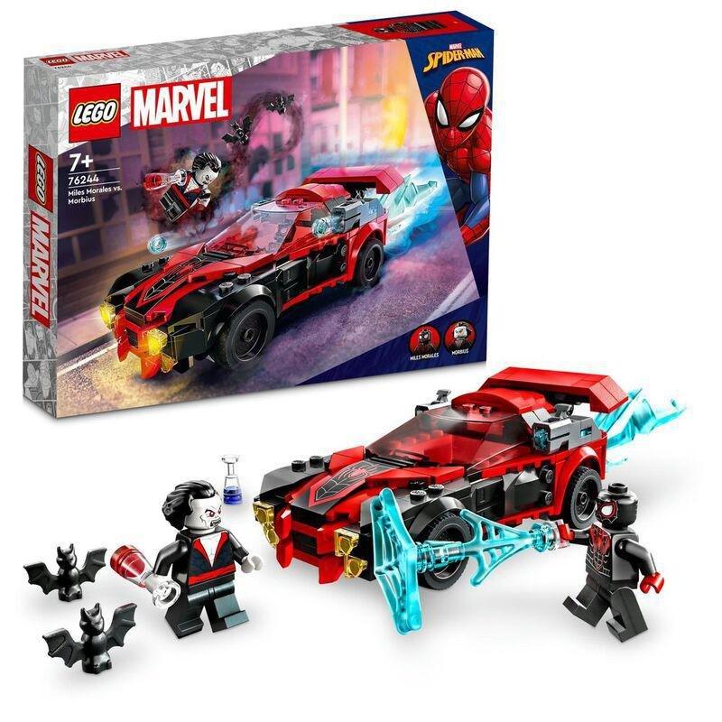 LEGO Marvel Miles Morales vs. Morbius Building Toy Set 76244 (213 Pieces), , large image number 0