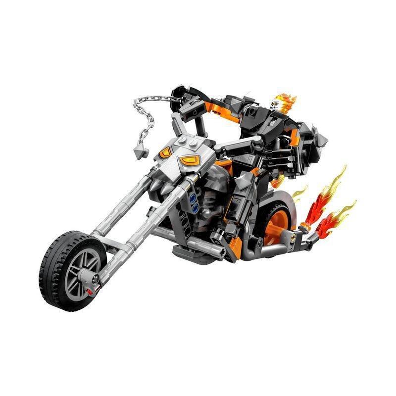 LEGO Marvel Ghost Rider Mech & Bike Building Toy Set 76245 (264 Pieces), , large image number 1