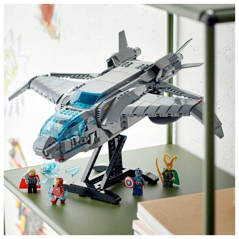 LEGO Marvel The Avengers Quinjet Building Toy Set 76248 (795 Pieces), , large image number 3