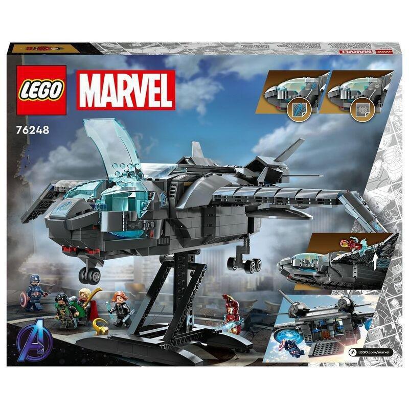 LEGO Marvel The Avengers Quinjet Building Toy Set 76248 (795 Pieces), , large image number 5