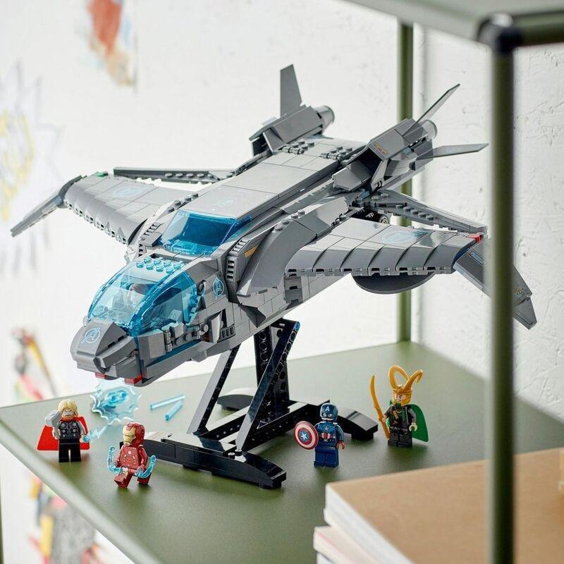 LEGO Marvel The Avengers Quinjet Building Toy Set 76248 (795 Pieces), , large image number 9