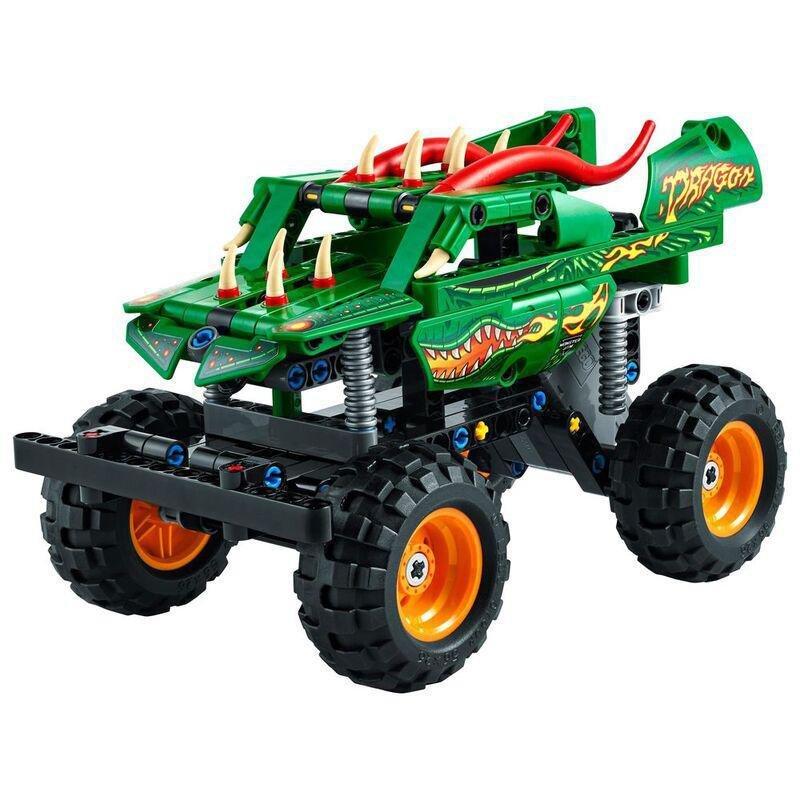 LEGO Technic Monster Jam Dragon Building Toy Set 42149 (217 Pieces), , large image number 3