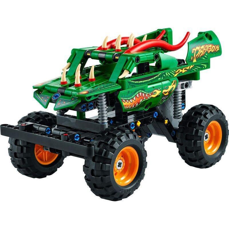 LEGO Technic Monster Jam Dragon Building Toy Set 42149 (217 Pieces), , large image number 10