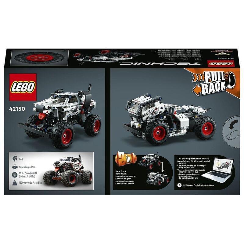 LEGO Technic Monster Jam Monster Mutt Dalmatian Building Toy Set 42150 (244 Pieces), , large image number 6