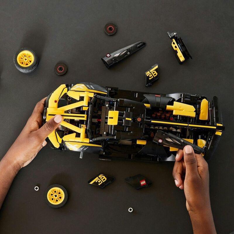 LEGO Technic Bugatti Bolide Building Toy Set 42151 (905 Pieces), , large image number 5
