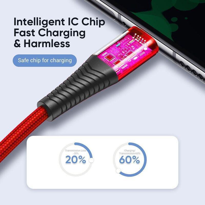 Connected Thicky 3-in-1 Charging Cable USB-A To Lightining/USB-C/Micro USB - 1.2m, , large image number 1