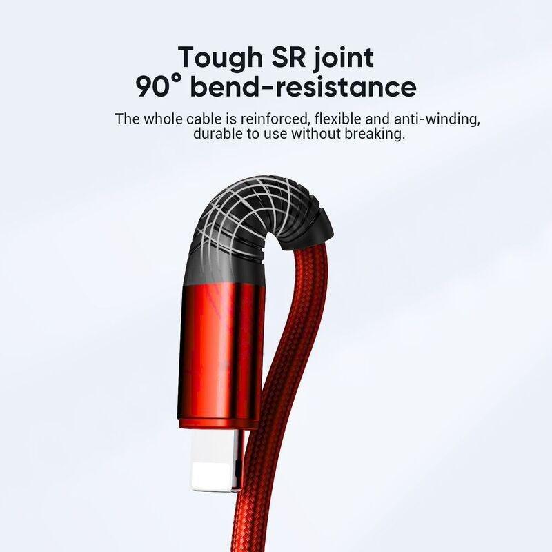 Connected Thicky 3-in-1 Charging Cable USB-A To Lightining/USB-C/Micro USB - 1.2m, , large image number 3