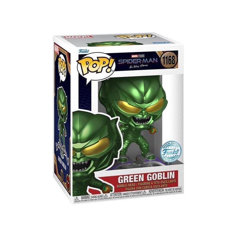 Funko Pop! Marvel Spider-Man No Way Home Green Goblin with Bomb 3.75-Inch Vinyl Figure, , large image number 1